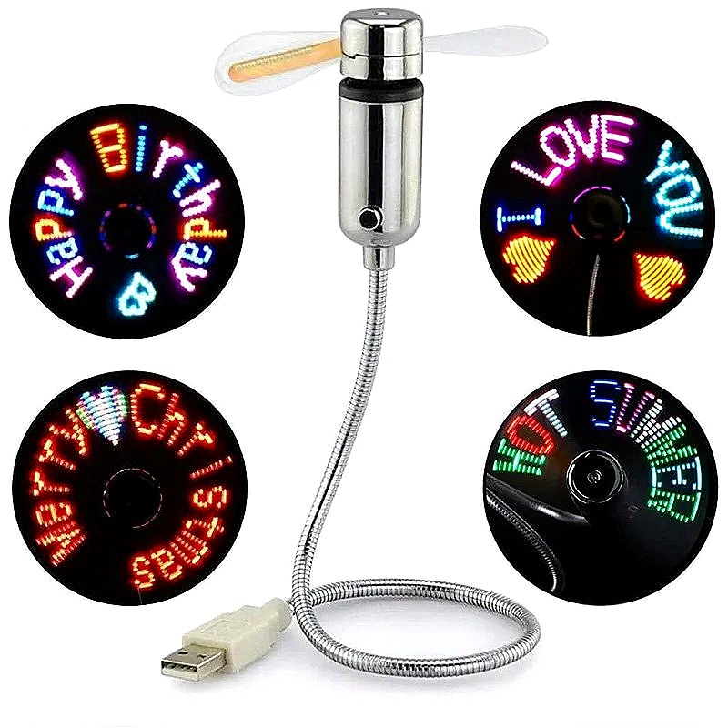 Electronics And Gadgets Ce - Ventilador Portátil USB com LED e