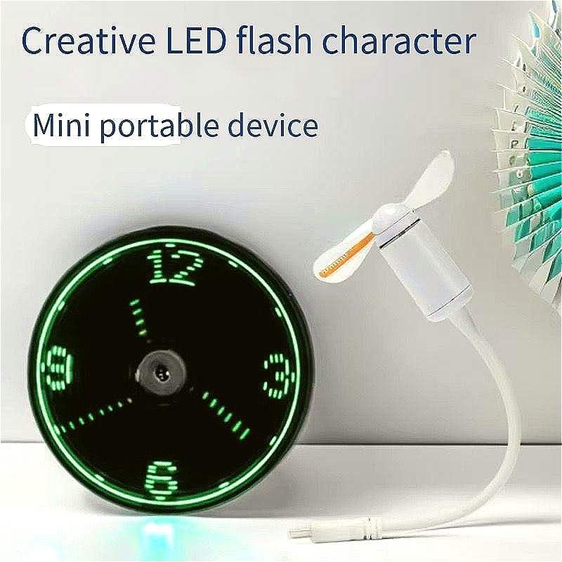 Ventilador Portátil USB com LE - Electronics And Gadgets Ce avaliação e preço