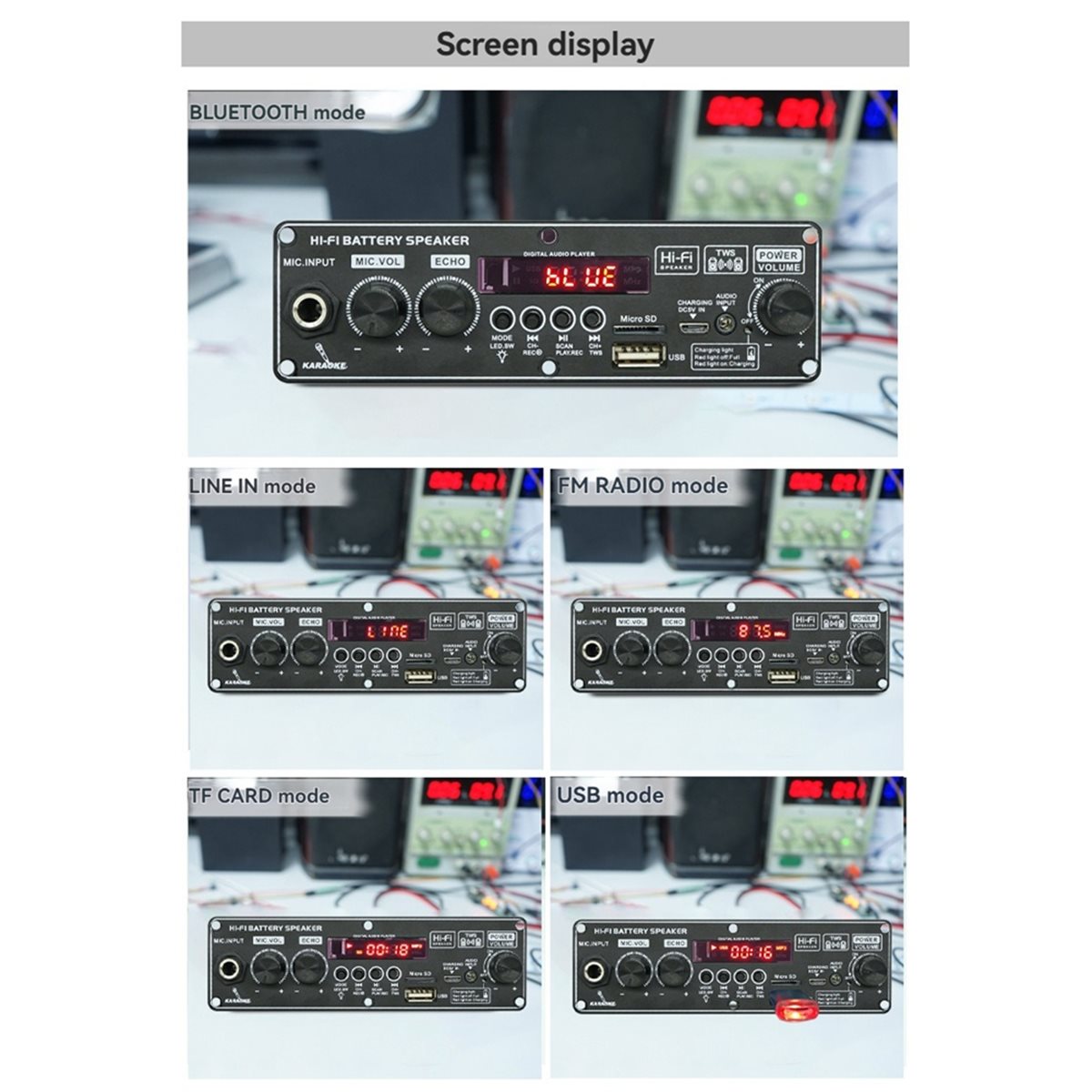 Atualização. Placa Amplificado - Bluetooth Speaker avaliação e preço