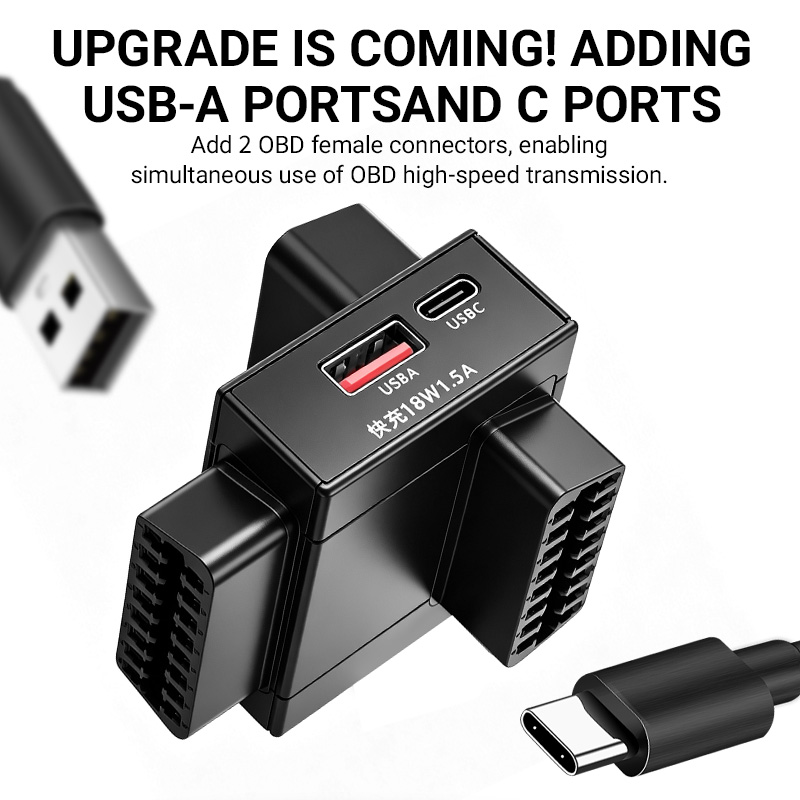 Adaptador divisor OBD2, 1 para - Usb Charger avaliação e preço