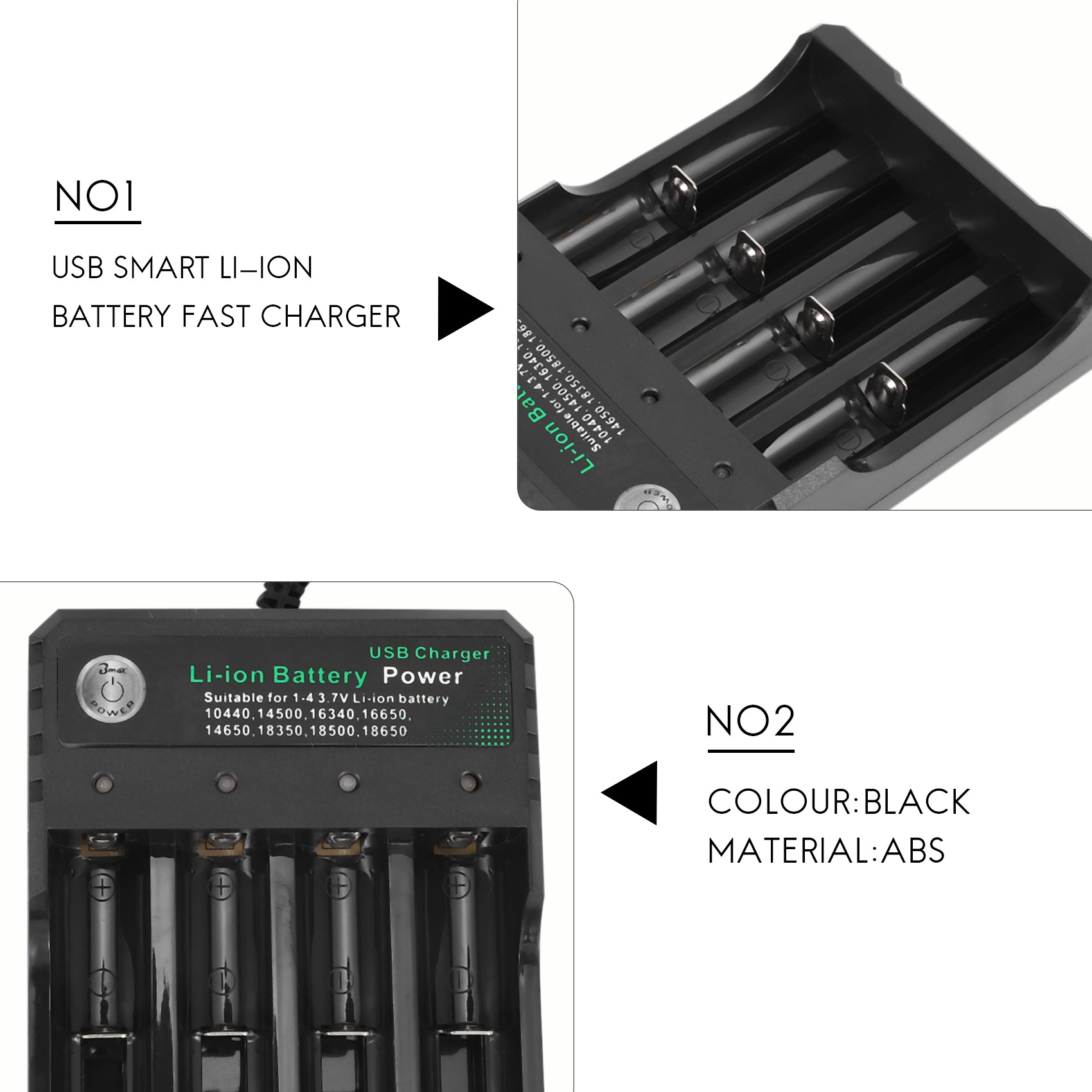 Carregador de Bateria de Lítio - Usb Charger avaliação e preço