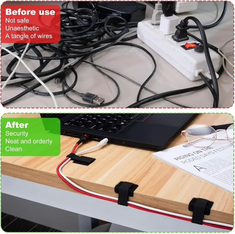 Abraçadeiras de Cabo Reutilizá - Cable Organizer avaliação e preço