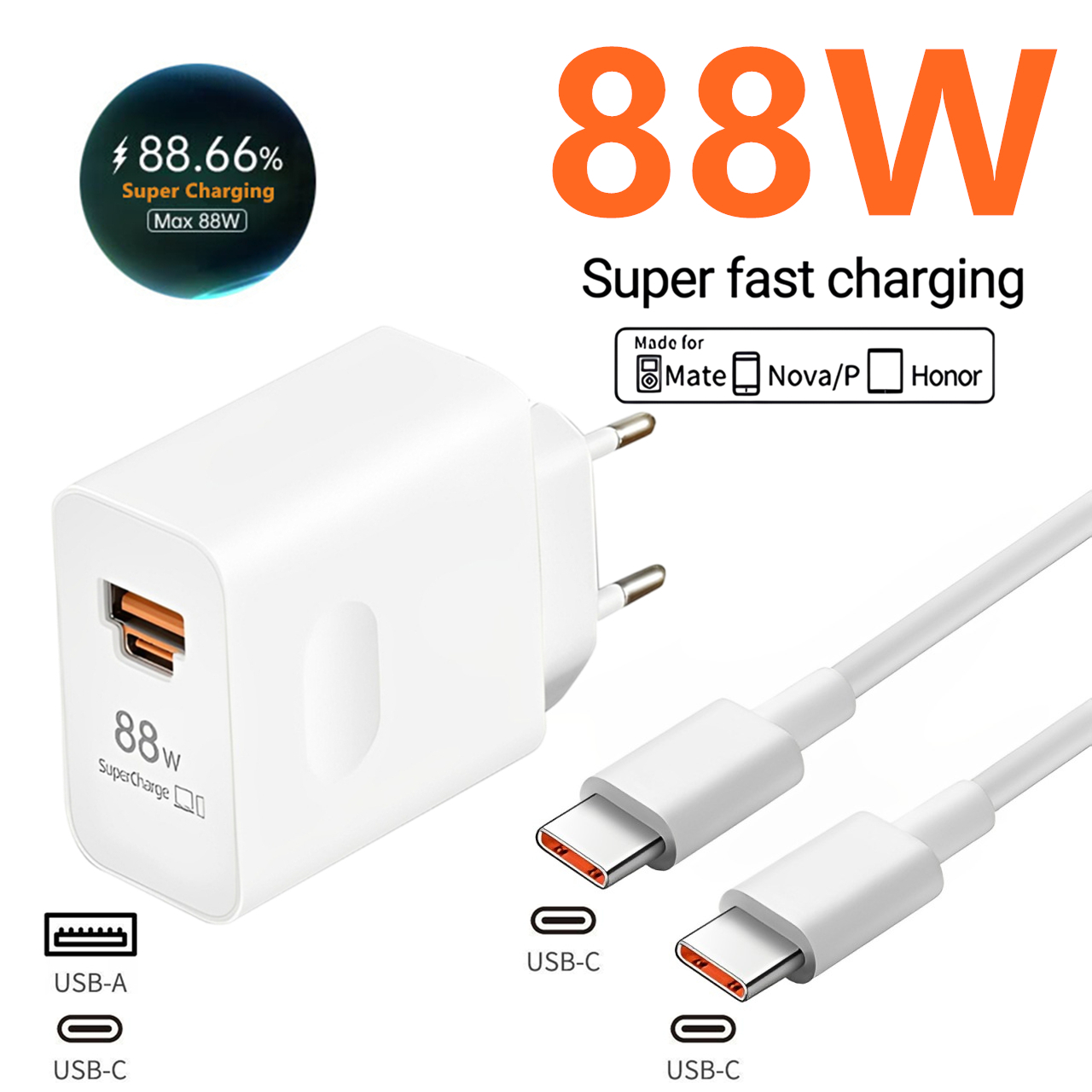 88w max usb a + c carregador s - Huawei Mate 60 avaliação e preço