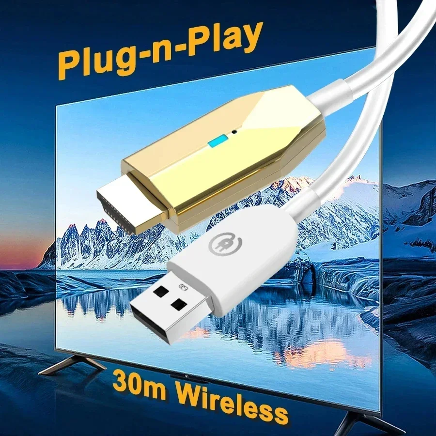 Transmissor e Receptor de Víde - Hdmi Adapter avaliação e preço