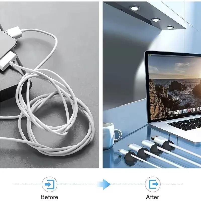 5/50 Peças Mini Organizador de - Cable Organizer avaliação e preço
